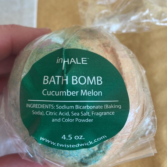 NWT Inhale bath bombs set of 6 - Picture 5 of 8
